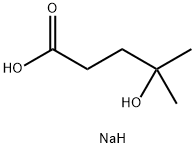 Sodium 4-Hydroxy-4methylpentanoate Structural