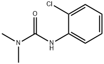 Urea, N'-(2-chlorophenyl)-N,N-dimethyl- Structural