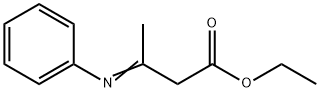 Butanoic acid, 3-(phenylimino)-, ethyl ester Structural