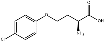 O-(4-Chlorophenyl)-L-homoserine Structural