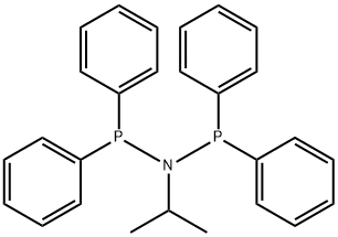 Phosphinous amide, N-(diphenylphosphino)-N-(1-methylethyl)-P,P-diphenyl- Structural
