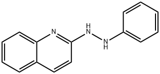 Quinoline, 2-(2-phenylhydrazinyl)- Structural