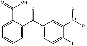 Benzoic acid, 2-(4-fluoro-3-nitrobenzoyl)- Structural