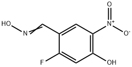 Benzaldehyde, 2-fluoro-4-hydroxy-5-nitro-, oxime Structural
