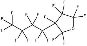 Furan, 2,2,3,3,4,5,5-heptafluorotetrahydro-4-(1,1,2,2,3,3,4,4,4-nonafluorobutyl)- Structural