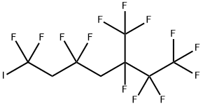 Heptane, 1,1,1,2,2,3,5,5,7,7-decafluoro-7-iodo-3-(trifluoromethyl)- Structural