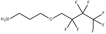 Silane, [3-(2,2,3,3,4,4,4-heptafluorobutoxy)propyl]- Structural