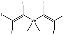 Germane, dimethylbis(1,2,2-trifluoroethenyl)- Structural