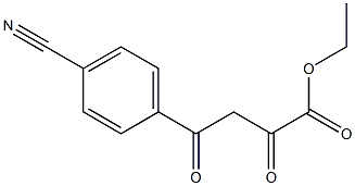 ethyl 4-(4-cyanophenyl)-2,4-dioxobutanoate