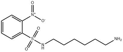 Benzenesulfonamide, N-(6-aminohexyl)-2-nitro- Structural