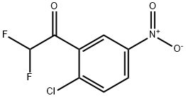 Ethanone, 1-(2-chloro-5-nitrophenyl)-2,2-difluoro- Structural