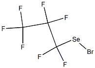 heptafluoro-1-propane selenyl bromide Structural