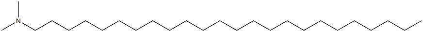 dimethyltetracosylamine Structural