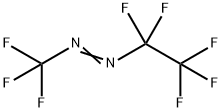 Diazene, 1-(1,1,2,2,2-pentafluoroethyl)-2-(trifluoromethyl)- Structural