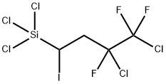 Silane, trichloro(3,4-dichloro-3,4,4-trifluoro-1-iodobutyl)- Structural