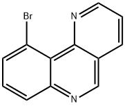 Benzo[h]-1,6-naphthyridine, 10-bromo- Structural