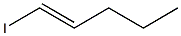 trans-1-iodo-1-pentene Structural