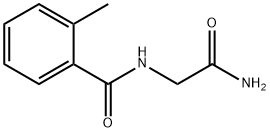 Benzamide, N-(2-amino-2-oxoethyl)-2-methyl- Structural