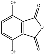 hydroquinone-2,3-dicarboxylic anhydride Structural