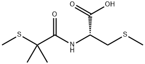 S-Methyl-N-(2-Methyl-2(Methylthio)Propionyl)-L- Cysteine Structural