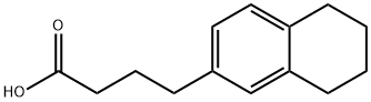 4-(5,6,7,8-tetrahydronaphthalen-2-yl)butanoic acid Structural