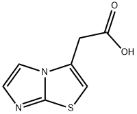 Imidazo[2,1-b]thiazole-3-acetic acid Structural