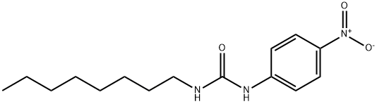 Urea, N-(4-nitrophenyl)-N'-octyl- Structural