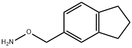 O-[(2,3-dihydro-1H-inden-5-yl)methyl]hydroxylamine Structural