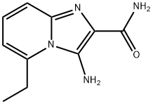 Imidazo[1,2-a]pyridine-2-carboxamide, 3-amino-5-ethyl- Structural