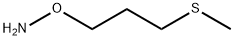O-(3-Methylsulfanylpropyl)-hydroxylamine Structural