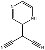 Propanedinitrile, 2-(2(1H)-pyrazinylidene)- Structural