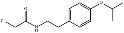 Acetamide, 2-chloro-N-[2-[4-(1-methylethoxy)phenyl]ethyl]- Structural