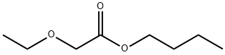 Acetic acid, 2-ethoxy-, butyl ester Structural