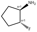 Trans-(1R,2R)-2-fluorocyclopentan-1-amine Structural