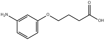 Butanoic acid, 4-(3-aminophenoxy)- Structural