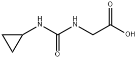 Glycine, N-[(cyclopropylamino)carbonyl]- Structural