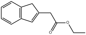 ethyl 2-(1H-inden-2-yl)acetate Structural
