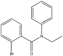 2-bromo-N-ethyl-N-phenylbenzamide Structural