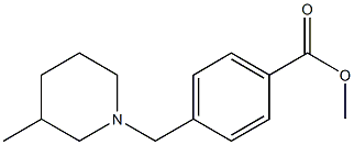 methyl 4-[(3-methylpiperidin-1-yl)methyl]benzoate