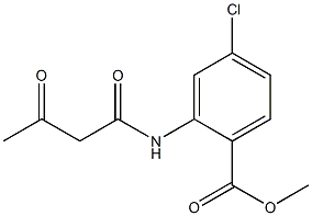 methyl 4-chloro-2-(3-oxobutanamido)benzoate