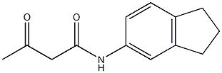 N-(2,3-dihydro-1H-inden-5-yl)-3-oxobutanamide