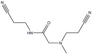 N-(2-cyanoethyl)-2-[(2-cyanoethyl)(methyl)amino]acetamide