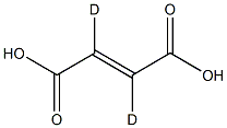 Fumaric Acid-d2 Structural
