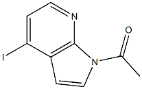 N-ACETYL-4-IODO-7-AZAINDOLE Structural