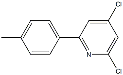 4,6-DICHLORO-2-(4-METHYLPHENYL)PYRIDINE