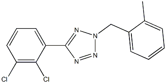 5-(2,3-DICHLOROPHENYL)-2-(2-METHYLBENZYL)-2H-TETRAZOLE