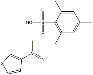 3-(methylsulfinoimidoyl)thiophene 2,4,6-trimethylbenzenesulfonate