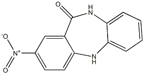 2-nitro-5,10-dihydro-11H-dibenzo[b,e][1,4]diazepin-11-one Structural