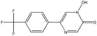 1-hydroxy-5-[4-(trifluoromethyl)phenyl]-2(1H)-pyrazinone