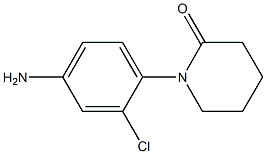 1-(4-amino-2-chlorophenyl)piperidin-2-one